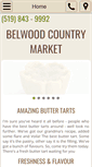 Mobile Screenshot of belwoodcountrymarket.org