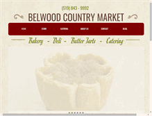 Tablet Screenshot of belwoodcountrymarket.org